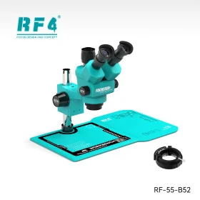 Microscope RF4 Trinocular RF-55-B52 Zoom 6.5-55X