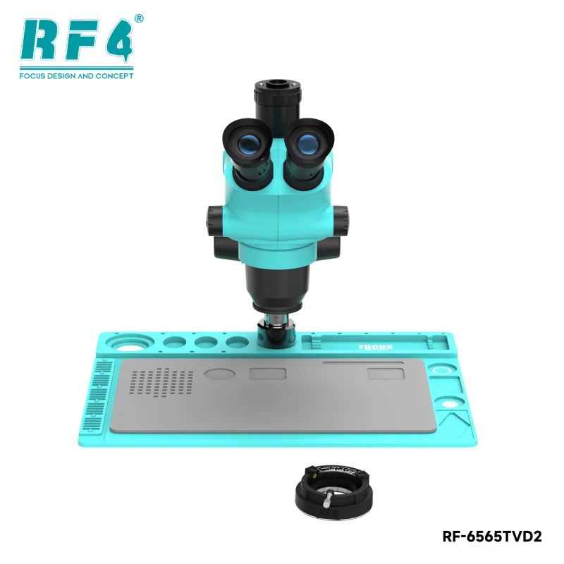 Microscope RF4 Trinocular RF6565TVD2 Zoom 6.5-65X
