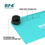 Tapis en Silicone RF4 RF-PO15 Résistant aux Hautes Températures avec Support de Rangement Multifonction