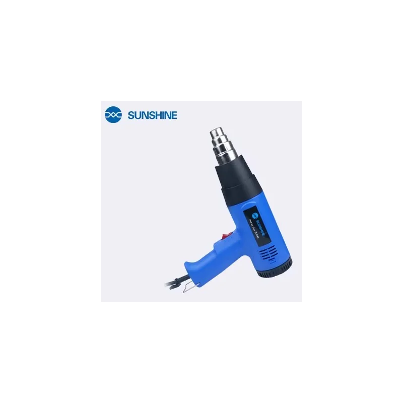 Pistolet à Air Chaud RS-1600 pour Soudure, Dessoudage et Réparation Électronique