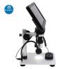 Microscope AXS-DM9 avec écran HD 7\" jusqu'à 12MP 1200X (focus range 10-40mm) avec 2 LEDs