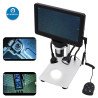 Microscope AXS-DM9 avec écran HD 7\" jusqu'à 12MP 1200X (focus range 10-40mm) avec 2 LEDs