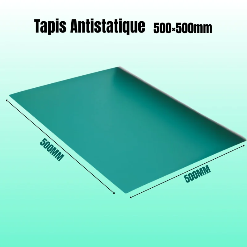 Tapis Antistatique ESD A-5050 500×500mm pour Réparation Électronique