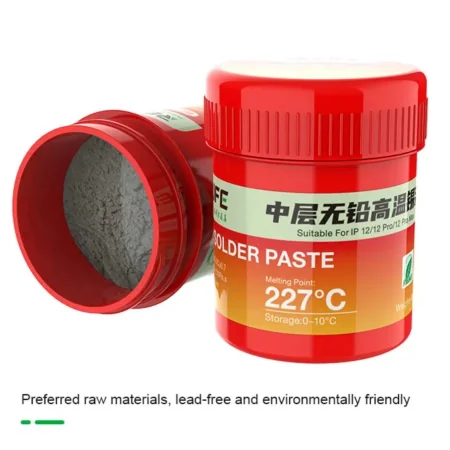 RELIFE RL-406 227° 40G high temperature lead-free tin paste