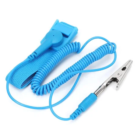 Anti Static Wrist Strap Hand with Grounding Wire Welding Work Glo AIDA A-2303