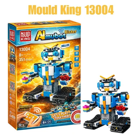 MOULD KING 13004 Aimubot Intelligent RC DIY Robot Building Blocks Toy Set