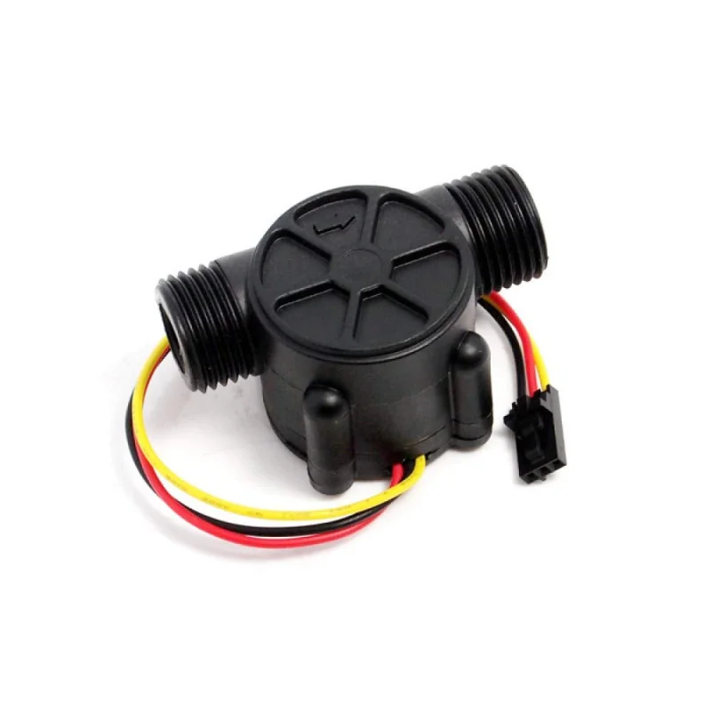 Water flow sensor (Sea) YF-S201 Flowmeter G1/2 1-30L/min Black