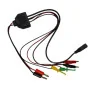 DC-cable Multimeter Test Cable banana plug to clip/hook