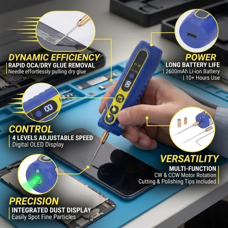 Electric glue remover AIDA AD-IR13