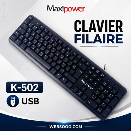 Clavier Filaire MAXIPOWER K-502