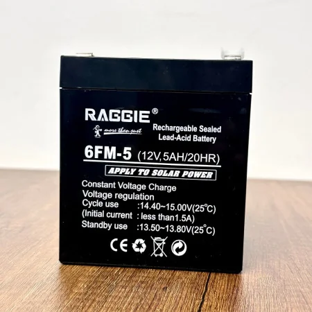 Batterie Plomb-Acide à Cycle Profond HY12V (5Ah / 2.2Ah / 1.3Ah) – 20HR