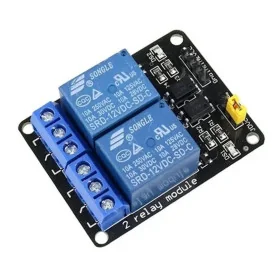 2 Channel Relay Module with Light Coupling 5V/12v/24v