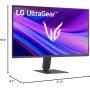 Ecran Gaming LG UltraGear 24G411A-B 24" Full HD IPS, 144Hz, 1ms MBR, G-Sync Compatible, FreeSync, HDR10