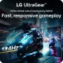 Ecran Gaming LG UltraGear 24G411A-B 24" Full HD IPS, 144Hz, 1ms MBR, G-Sync Compatible, FreeSync, HDR10