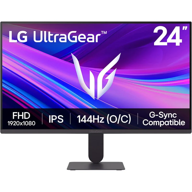 Ecran Gaming LG UltraGear 24G411A-B 24" Full HD IPS, 144Hz, 1ms MBR, G-Sync Compatible, FreeSync, HDR10