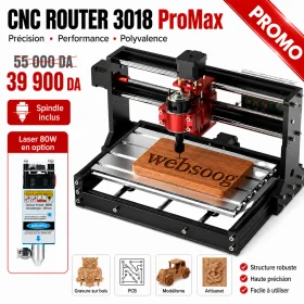 CNC Routeur ANYTOOL AT3018 ProMax – Haute Qualité pour Gravure et Découpe de Précision