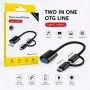 OTG Type-C / Micro-USB vers USB 3.0 Femelle 2-en-1