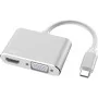 Adaptateur USB Type-C vers HDMI 4K & VGA 2-en-1
