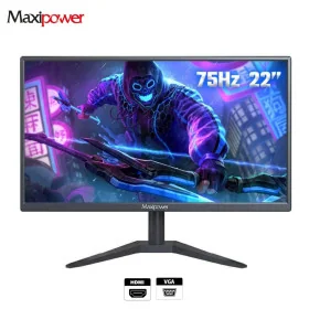 Écran PC MaxiPower 22/24" LED Full HD HDMI/VGA 75Hz
