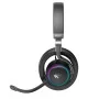 Casque Gaming Ouvert Sans Fil HAVIT GAMENOTE Fuxi-H8 RGB – 6 Modes de Connexion, Son Stéréo Spatial et Microphone - Blanc/Noire