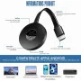 Adaptateur HDMI WiFi 4K Type Chromecast Diffusion Sans Fil Smartphone vers TV
