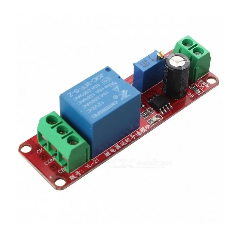 NE555 Delay Monostable Switch Module Time Delay Switch Delay on Vehicle Electrical Delay 12v