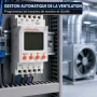 Interrupteur Horaire Numérique Programmable ENERGICAL à 2 Canaux C1/C2 – 24 à 240 V AC/DC, Montage sur Rail DIN