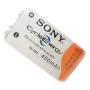 Pile SONY Original 9V Rechargeable 450mAh