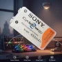 Pile SONY Original 9V Rechargeable 450mAh