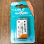 Pile SONY Original 9V Rechargeable 450mAh