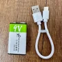 PILE ORGINAL 9V Rechargeable type-C usb 650mAh