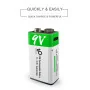 PILE ORGINAL 9V Rechargeable type-C usb 650mAh