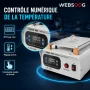 Séparateur d’écran LCD KADA 988 avec plaque chauffante et pompe à vide
