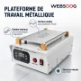 Séparateur d’écran LCD KADA 988 avec plaque chauffante et pompe à vide