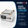Séparateur d’écran LCD KADA 988 avec plaque chauffante et pompe à vide