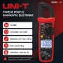 Pince amperemetrique numerique UNI-T UT202A+ True RMS 600 A avec detection NCV