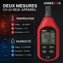 Thermometre hygrometre numerique UNI-T UT333 pour temperature et humidite