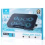 Support et refroidisseur pour PC portable NCP-213 avec ventilateurs integres