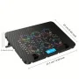Support et refroidisseur pour PC portable NCP-076 avec ventilateurs integres