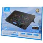 Support et refroidisseur pour PC portable NCP-076 avec ventilateurs integres