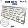 CLAVIER HAVIT SANS FIL KB221G 2.4G