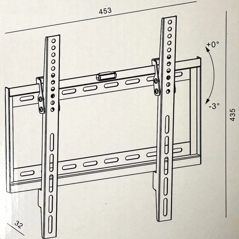 SUPPORT TV TVS698ST 26"-65"