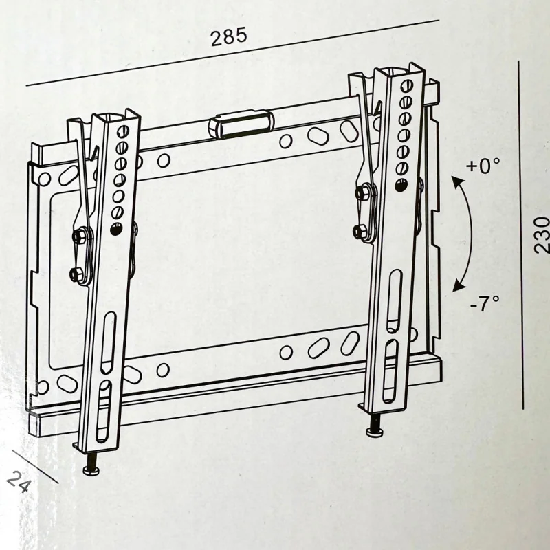 SUPPORT TV TVS698SST 19"-43"
