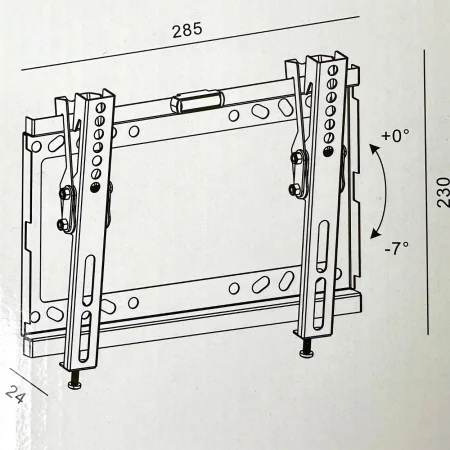 SUPPORT TV TVS698SST 19"-43"