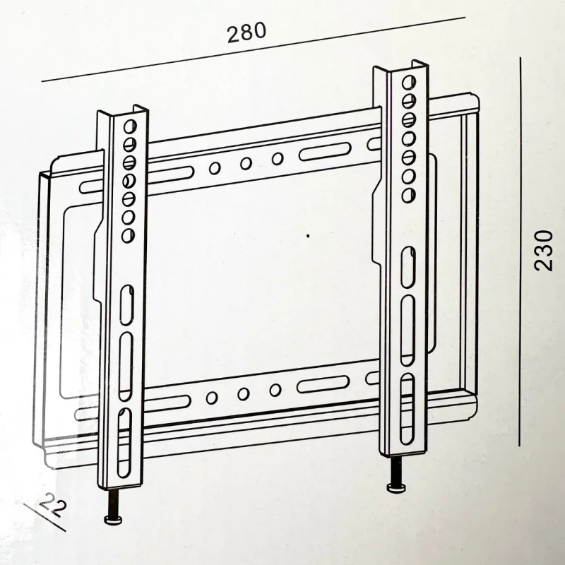 SUPPORT TV TVS698SSF 19"-43"