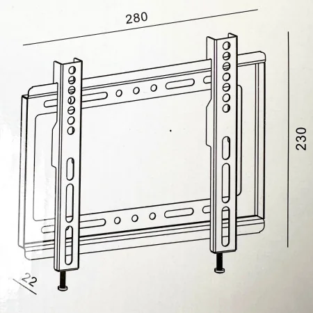 SUPPORT TV TVS698SSF 19"-43"
