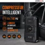Demarreur de secours 4en1 HOCO QS6 avec compresseur 145 PSI et batterie 8000 mAh