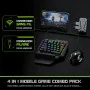 Pack gaming mobile 4 en 1 Mix Pro+ Plus avec clavier souris et adaptateur pour Android Wifi+cable