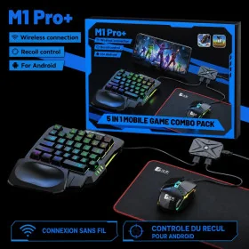 Pack gaming mobile 5 en 1 M1 Pro+ Plus sans fil pour Android