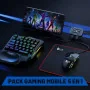 Pack gaming mobile 5 en 1 M1 Pro+ Plus sans fil pour Android